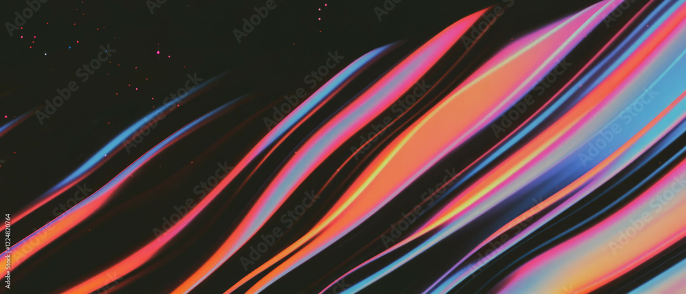 Aufkleber dynamic overlay texture featuring energetic diagonal lines on a black background