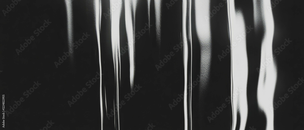 Poster Striking vertical line texture overlay on a dark backdrop showcasing strong patterns