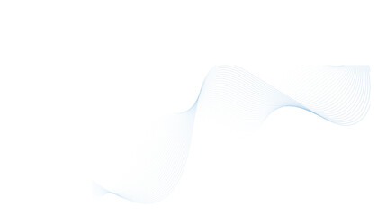 Undulate gray wave swirl. frequency soundwave; twisted curve lines with blend effect. Technology, data science, geometric border pattern.Isolated on white background. Vector illustration 