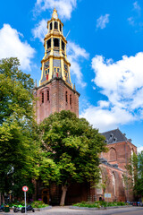 The Aa-kerk -A-kerk in the centre of Groningen is a historic former parish church, Netherlands