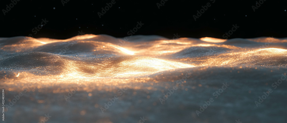 Poster rough dust texture with glowing highlights creates an elegant background design