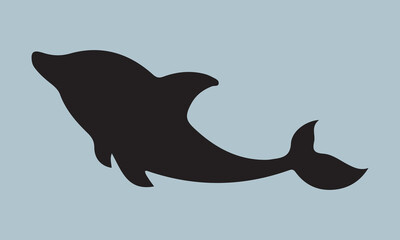 fish silhouette vector illustration fish, illustration, vector, in silhouette, underwater, undersea, seafood, animal, sea, cut out, horizontal, icon set, outline, usa, cartoon, fishing, crab, nature, 