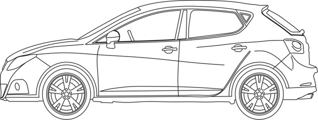 fast, machine, sport, sedan, car design, car illustration, graphic design, car vector, no people, luxury, engine, pictogram, graphic, transport, car, icon, illustration, vector, automotive, transporta