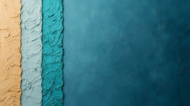 Aerial beach view, sand meets ocean, turquoise water, teal shades, abstract coastline, textured surface, minimalist composition, drone photography, high contrast, natural patterns, geometric shapes