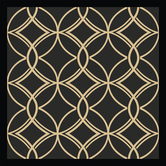 Naklejka premium Luxurious Geometric Pattern Collection | Stunning Vector Designs for Home Décor, Digital Projects, Artistic Backgrounds, and Seamless Fabric Printing. 