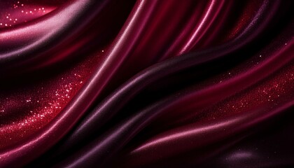 Obraz premium Black dark gray purple burgundy red background. Silk satin fabric. Luxury elegant beauty premium rich. Shiny glitter shimmer silky. Drapery fold crease. Christmas birthday Valentine romance festival