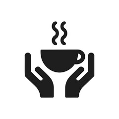 Caring Hot Beverage Icon