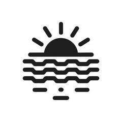 Ocean Bird Nature Icon