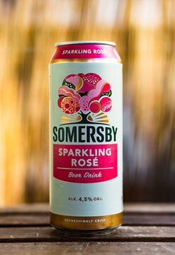 Somersby beer drink in a can