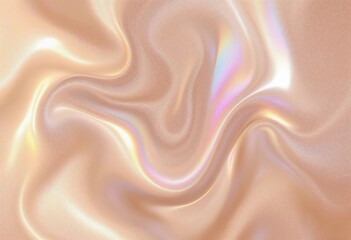 Obraz premium Elegant and Shimmering Fabric Texture With Iridescent Hues in Soft Tones. Generative AI