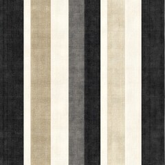 Fototapeta premium Elegant striped fabric in neutral colors for interior design and upholstery projects