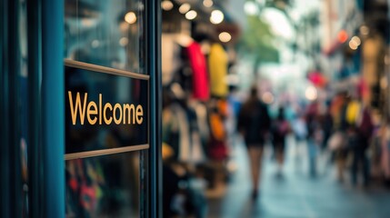 Warm Welcome to a Vibrant Shopping District