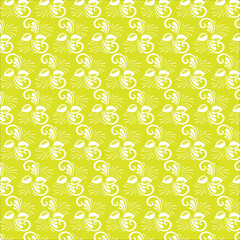 seamless pattern with flowers