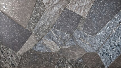 stone texture with metallic flecks embedded in its surface.