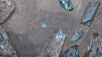 stone texture with metallic flecks embedded in its surface.