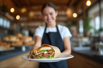 Artisanal Delicatessen A Moment of Culinary Service and Hospitality in a Contemporary Urban Café