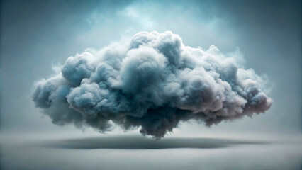 smoke from the clouds