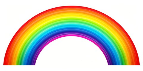 Fototapeta premium Vibrant Rainbow Arc