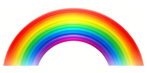 Obraz premium Colorful Rainbow Arc