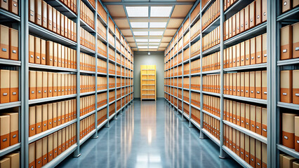 Obraz premium library in the library