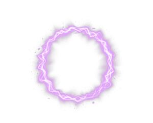 powerful electric energy flash effect with glowing lightning bolts and magic sparks. Perfect for impact visuals, force elements, power surges, and transparent shockwave illustrations. © Виктория Проскурина