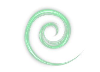 glowing green neon circle frame with electric light—perfect for PNG templates, modern retro banners, or abstract illuminated design elements.