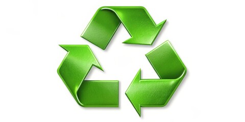Obraz premium Green Recycling Symbol