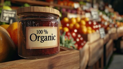 Fresh Organic Produce at Local Market