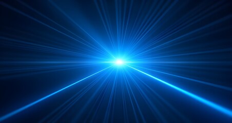 Obraz premium Blue explosion abstract background