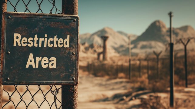 Forbidden Zone with Scenic Mountain Backdrop