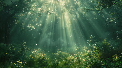 Obraz premium rays of light