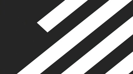 Dynamic black and white abstract design digital art modern aesthetics creative space close-up visual innovation