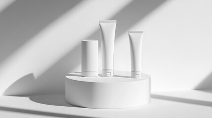 Minimalist Skincare Product Mockup