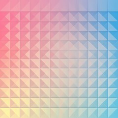 Fototapeta premium Pastel Gradient Square Tile Design.