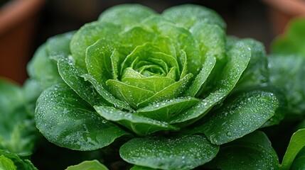 Obraz premium Nurturing green succulents home garden nature photography indoor environment close-up vibrant flora