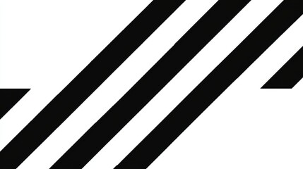 Dynamic black and white lines abstract art graphic design contemporary environment aesthetic viewpoint visual concept