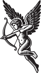 Fototapeta premium Cupid's arrow vector