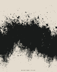 Black Dusty Grunge Texture