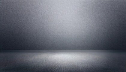 Elegant 3D Empty Room Showcasing a Subtle Sanded Texture, Bathed in Soft Light with a Neutral Light Grey Color Palette A Spatial Vignette for Interior Design Inspiration and Virtual Staging.