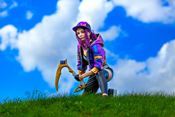 league of legends akali cosplay