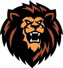 Fierce Lion Mascot Logo Icons – Powerful and Aggressive Vector Illustration