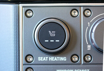 Seat heating control in a rustic SUV