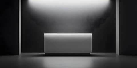 spotlight on stage with spotlight