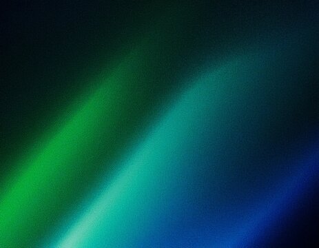 Black dark blue green emerald petrol teal lime yellow white abstract background. Color gradient ombre blend. Line stripe. Bright light flash glow glitter neon metallic. Noise grain mesh.