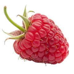 Raspberry isolated on transparent background
