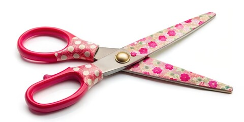 Pink Floral Scissors