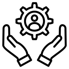 Support  Icon Element For Design