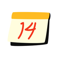 Calendar Presentation Decoration Element