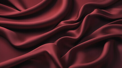 Luxurious Velvet Tones: A Romantic Abstract Flow