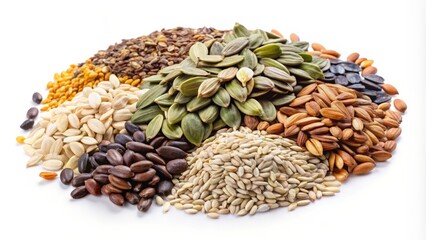 Assortment of Seeds and Grains